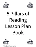 5 Pillars of Reading Lesson Plan Book