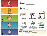 5 Point Feeling Rating Scale - When I feel ____, I can ___