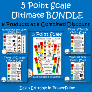 Preview of 5 Point Scale Ultimate BUNDLE