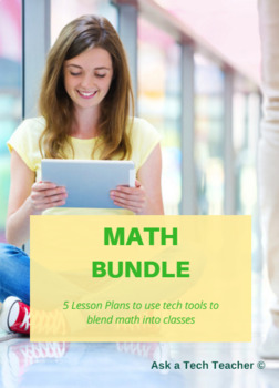 Preview of 5 Projects to Integrate Technology in Math Lessons