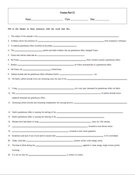 cosmos a spacetime odyssey worksheet answers
