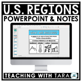 5 Regions of the United States | Geography Lesson | PowerP