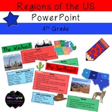 5 Regions of the United States PowerPoint