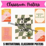 5 Retro Classroom Motivational Posters