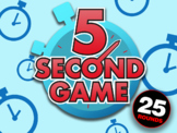 5 Second Game || Back to School Game || 5 Second Rule Game