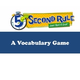 5 Second Rule: A Vocabulary Game