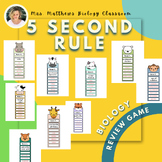 5 Second Rule - Biology Review Game