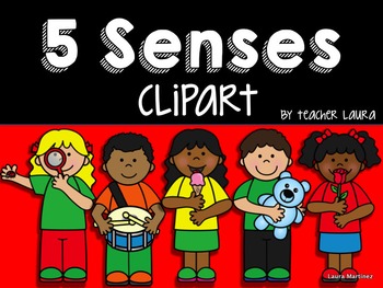 Preview of 5 Senses Clipart
