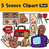 5 Senses Clipart