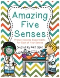 5 Senses Experiments
