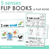 5 Senses Flip Books & Flap Book