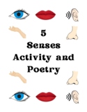 5 Senses Poetry and Activity