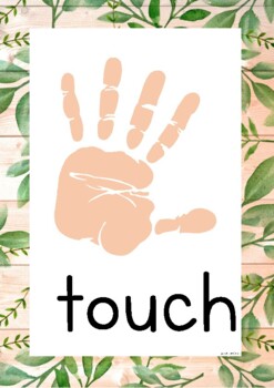 5 Senses Posters Display - Australian NSW Botanical Bush WoodLand