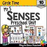 5 Senses Circle Time Unit