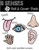 5 Senses Roll and Cover / Do-A-Dot Activity Pack