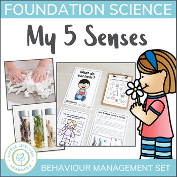 Preview of Australian Curriculum - 5 Senses Science Unit - Foundation Year