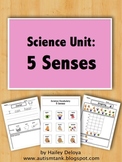 5 Senses: Science Unit for Kids with Autism