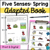 5 Senses Spring Adapted Book for Special Education - Error