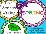 5 Senses Spring Writing