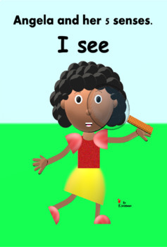 Preview of 5 Senses Reading Book - I See (Preschool-Kindergarten)