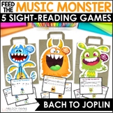 5 Sight-Reading Games & Ear Training - Feed the Music Mons
