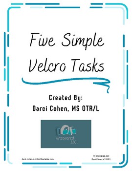 Preview of 5 Simple Velcro Tasks