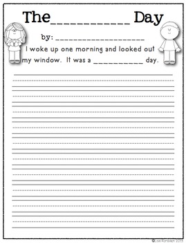 5 Simple Writing Activities Inspired by Picture Books Set 3 by Lisa Rombach