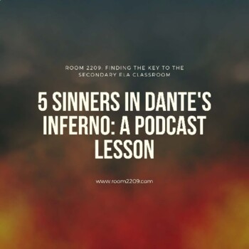 Preview of 5 Sinners in Dante's Inferno: A Podcast Lesson