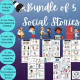 5 Social Stories Pack | Autism |  School Skills | Social S