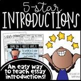 5-Star Introductions: An Easy Way to Teach the First Parag