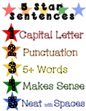 5 Star Sentence Bundle