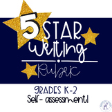 5 Star Writing Rubric- Student Self-Assessment