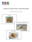 5 Step Cooking Recipes and Task Analysis Booklets