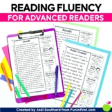 Reading Fluency {For Advanced Readers} - Distance Learning