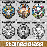 5 Thanksgiving Stained Glass Collaboration Crafts - Printa