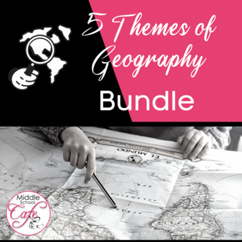 Preview of 5 Themes of Geography Activities