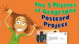 5 Themes of Geography Postcard Project - Google Slides for