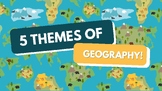 5 Themes of Geography Posters/Signs