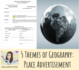 5 Themes of Geography Practice: Place "Advertisement"