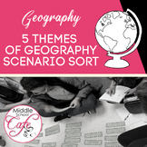 5 Themes of Geography Scenario Sort Cards