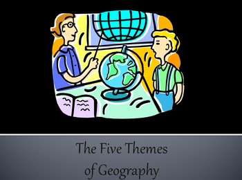 Preview of 5 Themes of Geography Unit