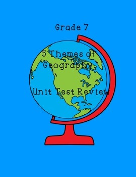 geography tests for grade 7