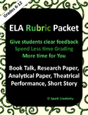 5 Time-Saving ELA Rubrics, Grades 6-12