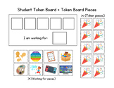 5 Token Board and Pieces