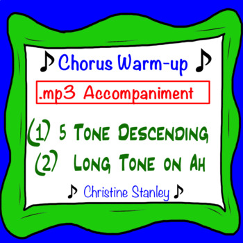 Preview of Chorus 5 Tone Warm-up Sing-a-long Dual Purpose .mp3 Accompaniment