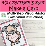 5 Valentine's Day Cards Visual-Motor Activity: Occupationa