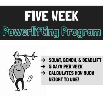 Preview of 5-Week Powerlifting Program