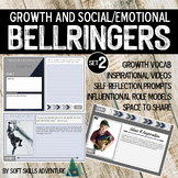 5 Weeks of Bell Ringers- Social/Emotional, Growth Mindset,