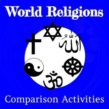 Preview of 5 World Religions: Timeline, Map, Reading Activity + Compare & Contrast Table