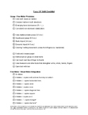 5 Year Old - OT Skill Checklist